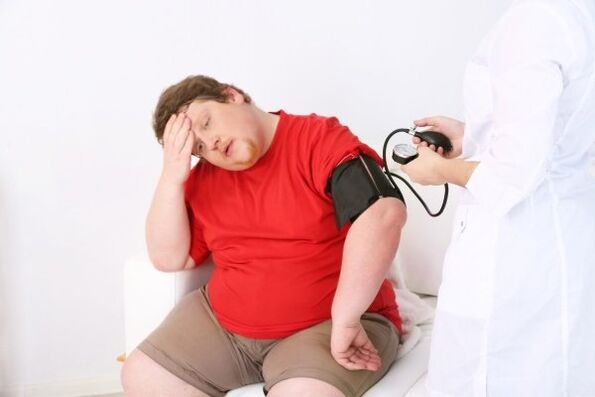 Measurement of pressure for completely hypertension